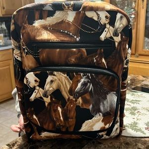 Handmade backpack.